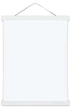 Suportes para pósteres Branco - 40 cm