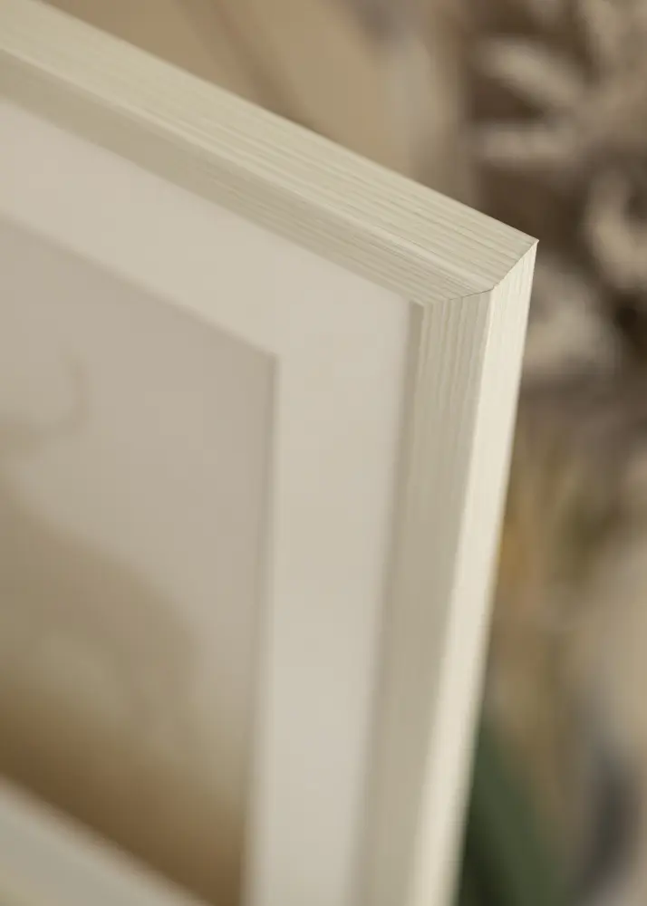Moldura Fiorito Vidro acrílico Branco 21x29,7 cm (A4)