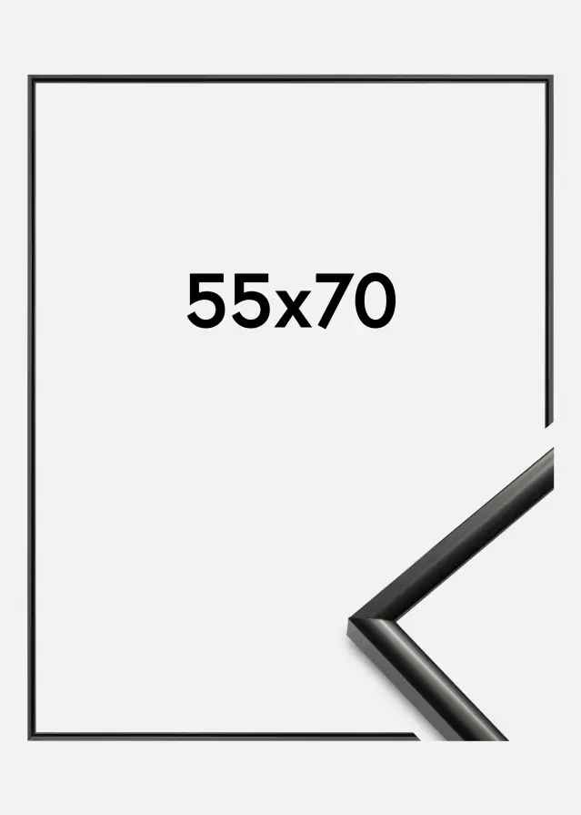 Moldura New Lifestyle Vidro acrílico Preto 55x70 cm
