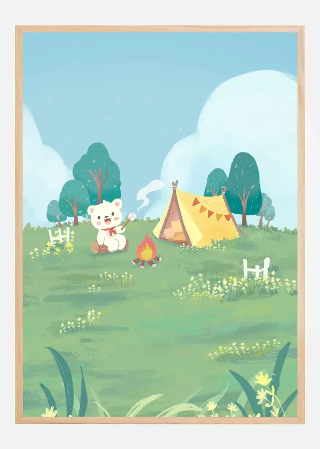 Bears Picnic Day Out Póster