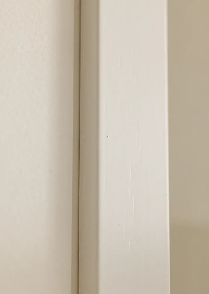 Moldura White Wood Vidro acrílico 65x95 cm