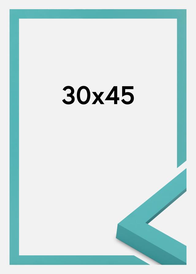 Moldura Selection Vidro acrílico Aqua Blue 30x45 cm