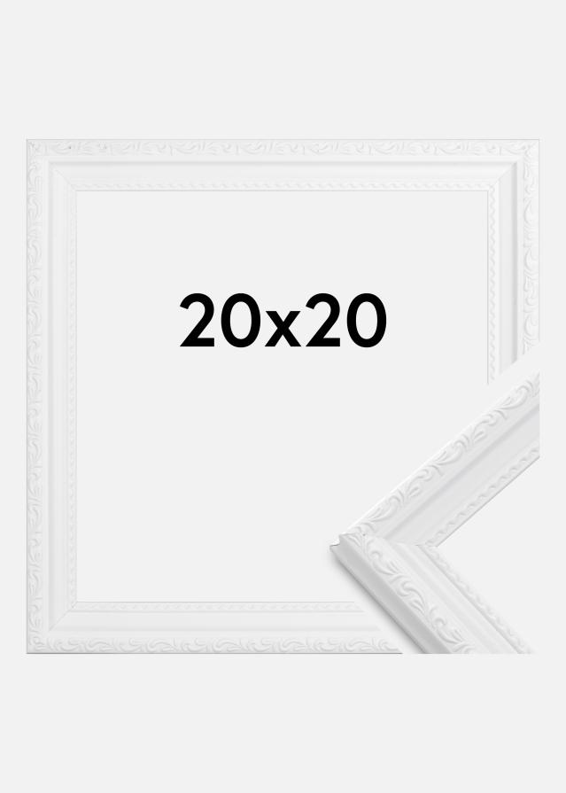 Moldura Abisko Branco 20x20 cm