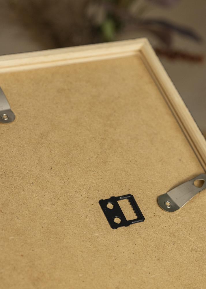 Moldura E-Line Vidro acrílico Preto 50x50 cm