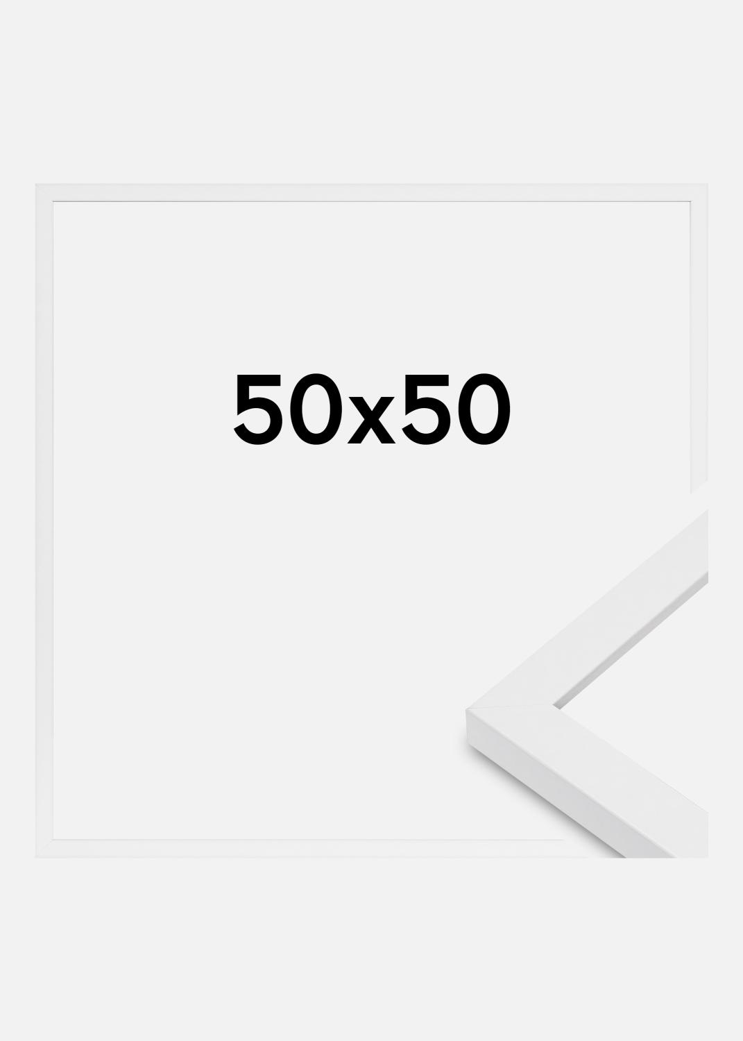 Product Image for Moldura Modern Vidro acrílico Branco 50x50 cm