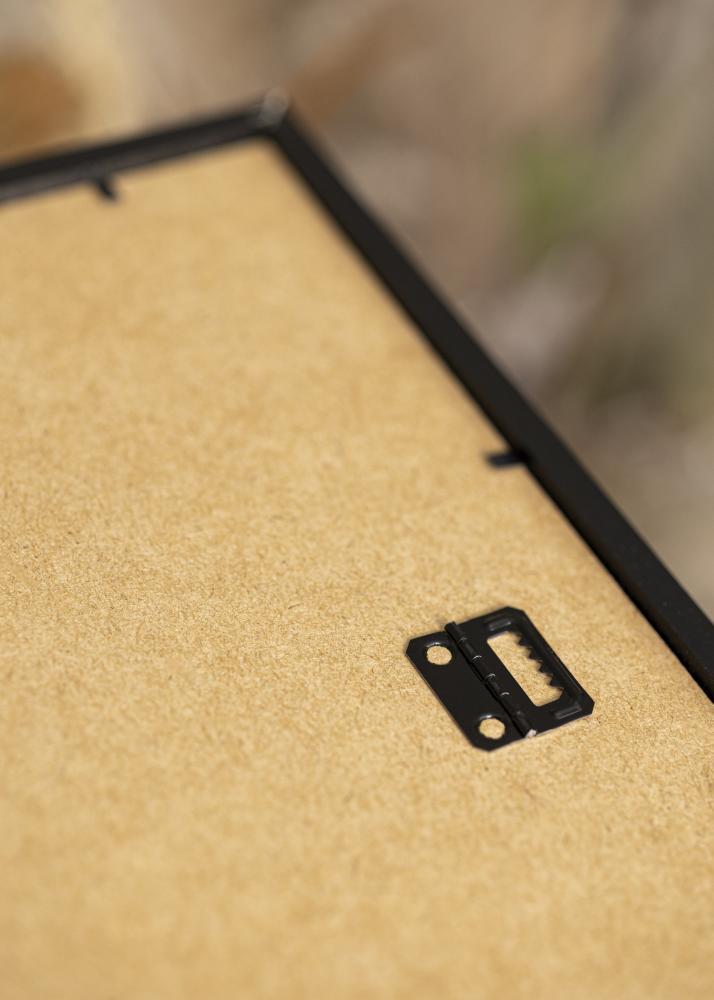 Moldura Kaspar Vidro acrílico Preto 25x70 cm