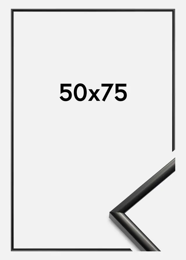 Moldura New Lifestyle Preto 50x75 cm