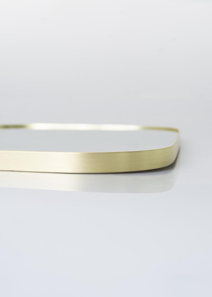 Espelho Trapezium Latão 42x48 cm