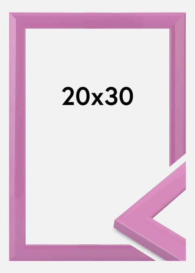 Moldura Dorset Vidro acrílico Rosa 20x30 cm