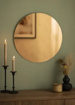 KAILA Redondo Espelho Rose Gold 50 cm Ø