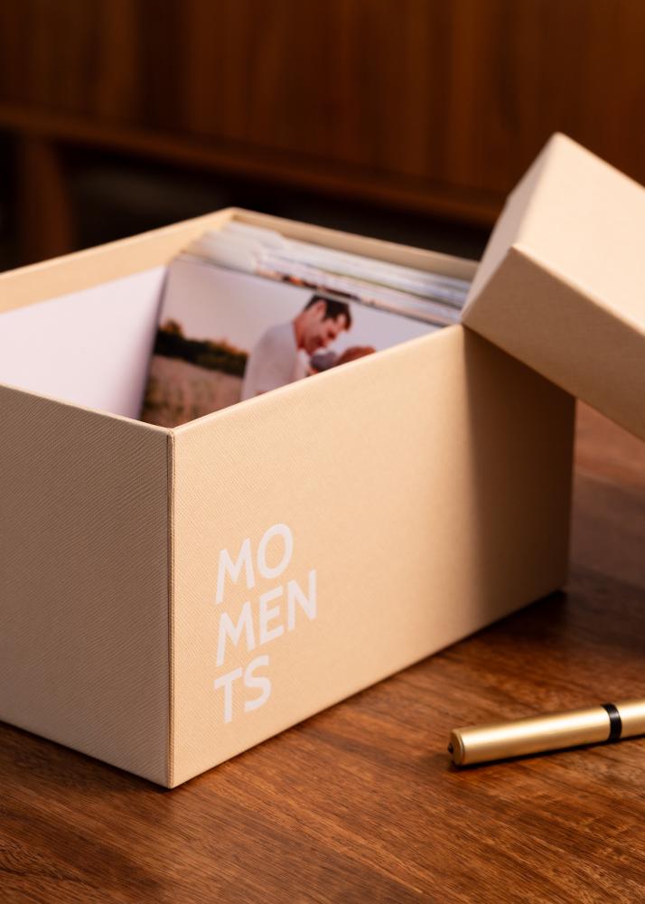 KAILA MOMENTS Caixa de Fotos (700 fotos em 10x15 cm) - Cream