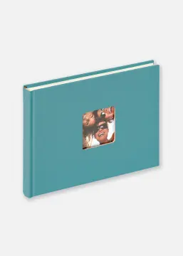 Fun Álbum Turquesa - 22x16 cm (40 Páginas brancas / 20 folhas)