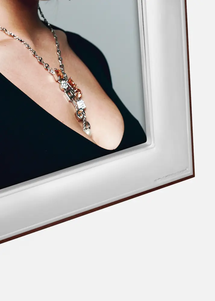 Moldura Pienza Prateado 10x15 cm