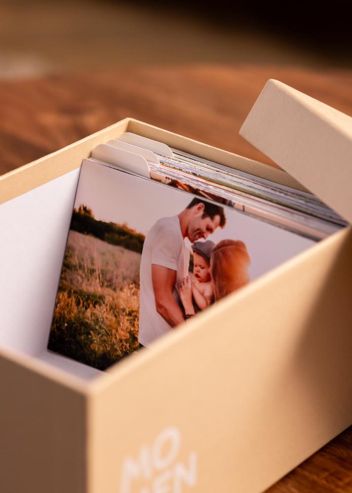 KAILA MOMENTS Caixa de Fotos (700 fotos em 10x15 cm) - Cream