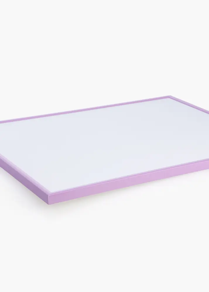 Moldura New Lifestyle Vidro acrílico Roxo-claro 30x40 cm