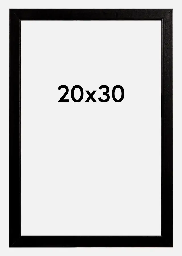 Moldura Liv Vidro acrílico Preto 20x30 cm