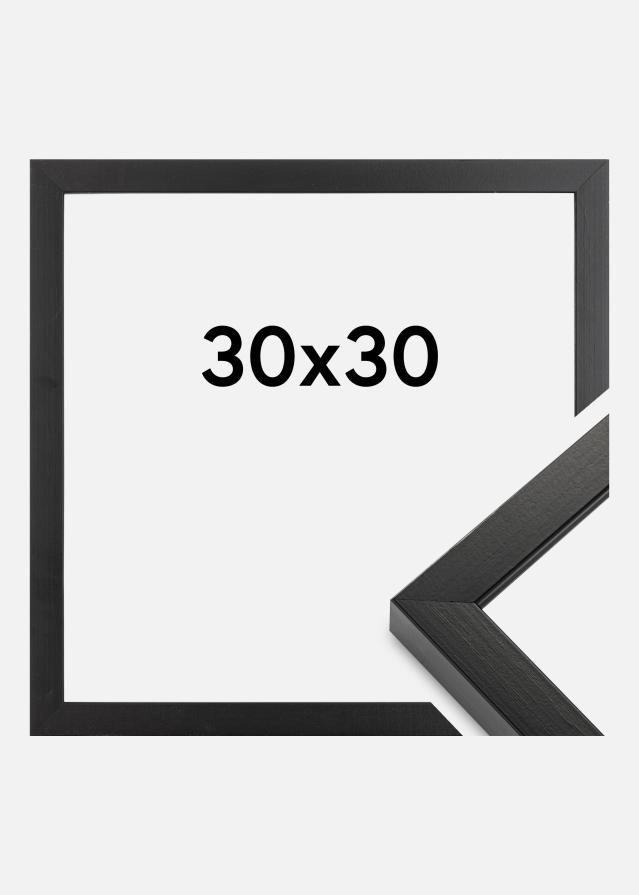 Moldura Amanda Caixa Preto 30x30 cm