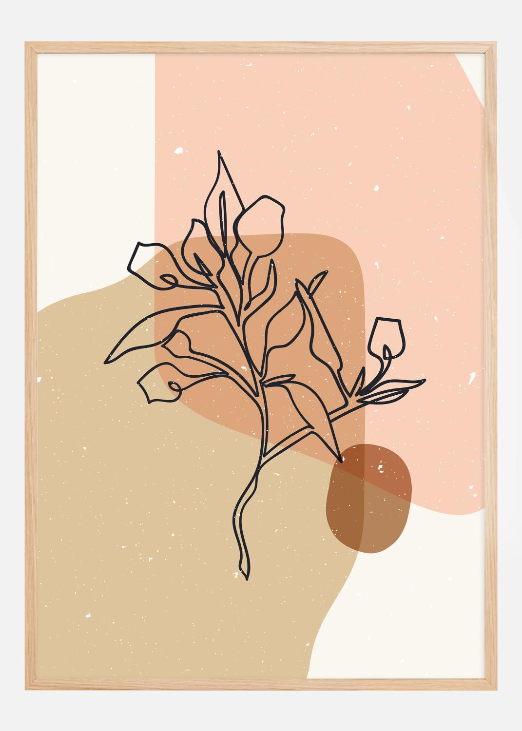 Product Image for Abstract composition branch Póster (21x29.7 cm (A4))