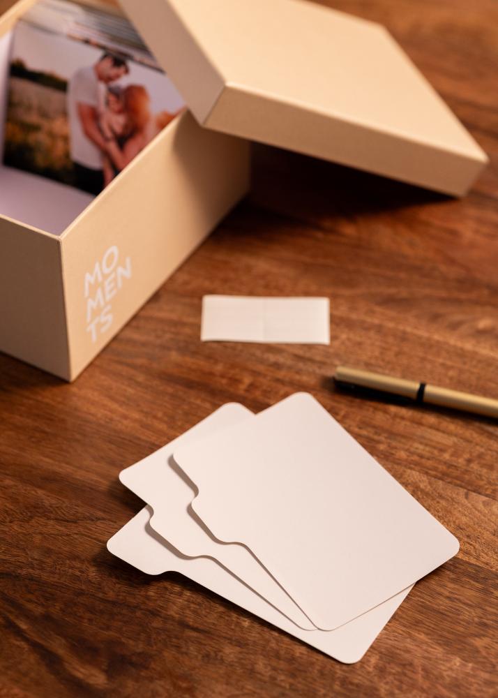 KAILA MOMENTS Caixa de Fotos (700 fotos em 10x15 cm) - Cream