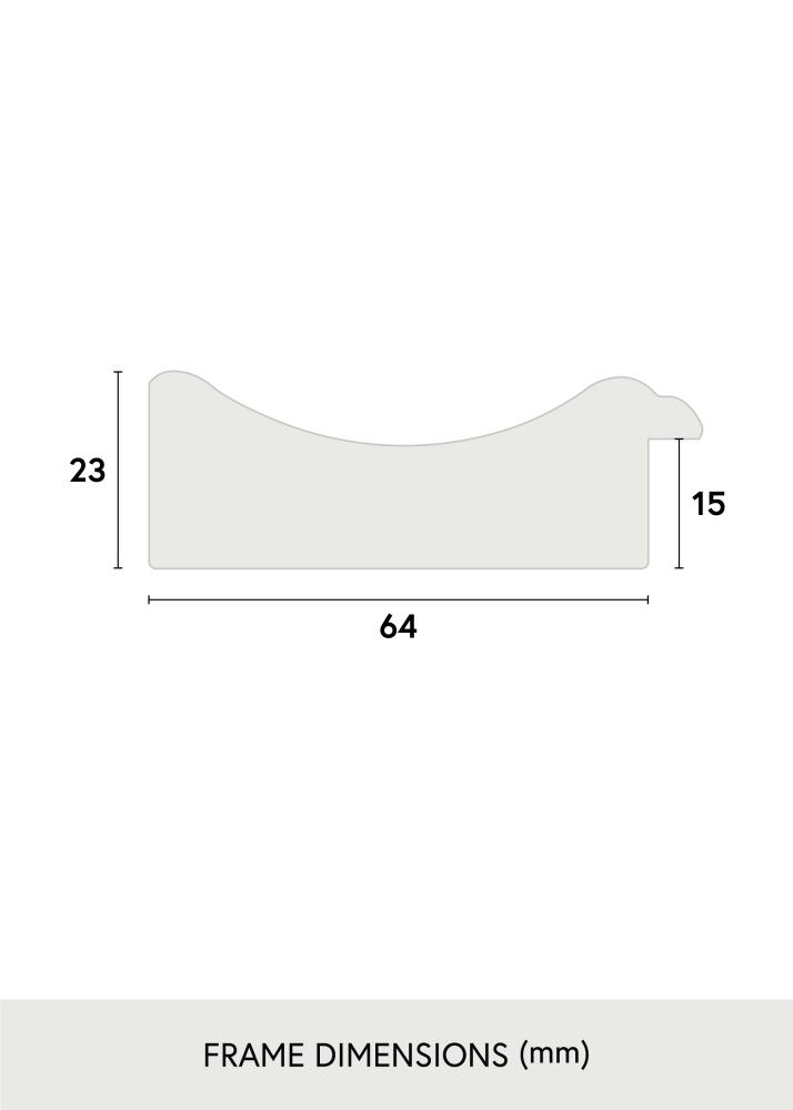 Moldura Saltsjöbaden Ouro antigo - Tamanho personalizável