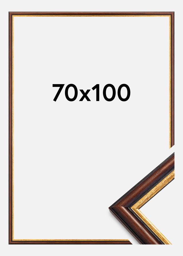 Moldura Siljan Castanho 70x100 cm