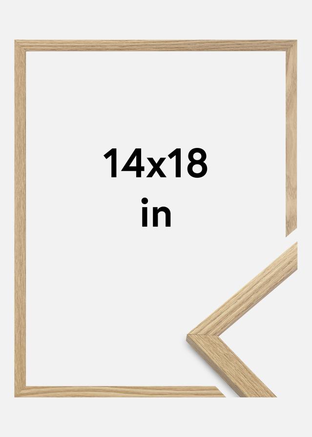 Moldura Trendy Vidro Acrílico Carvalho 14x18 inches (35,56x45,72 cm)