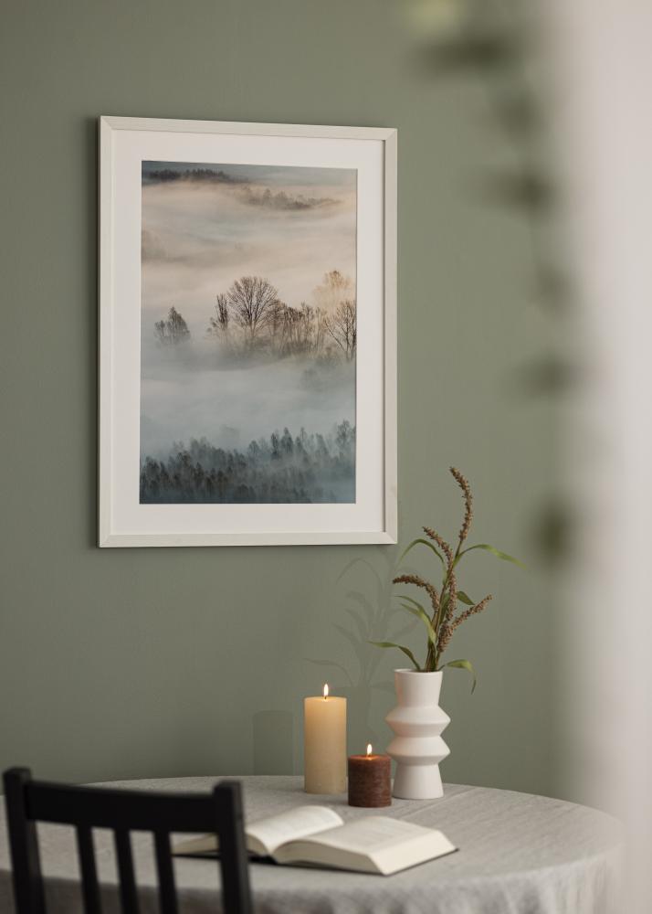 Moldura Fiorito Branco 30x40 cm