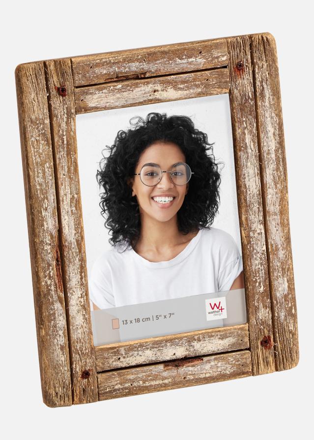 Moldura Dupla Madeira 13x18 cm