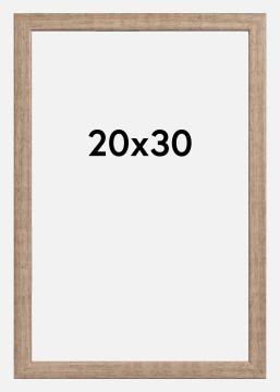 Moldura Liv Vidro acrílico Cinzento 20x30 cm