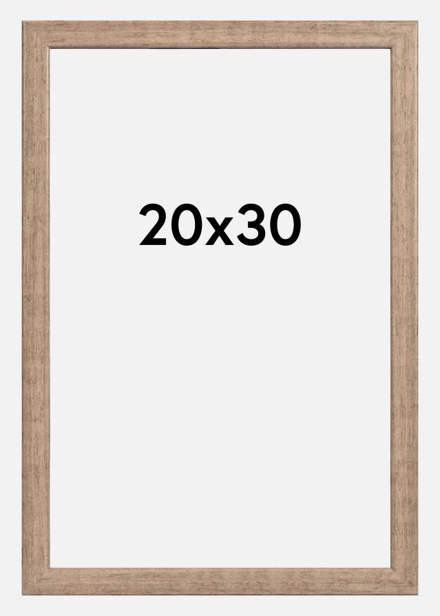 Moldura Liv Vidro acrílico Cinzento 20x30 cm