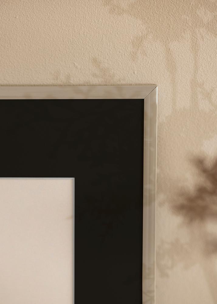 Moldura New Lifestyle Earth Grey 30x40 cm - Passe-partout Preto 8x12 inches