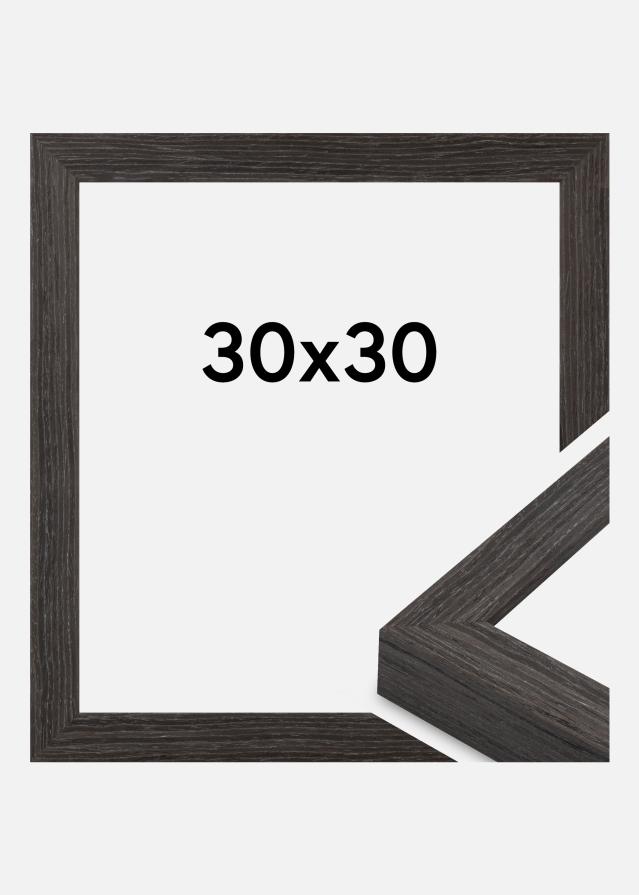 Moldura Cotswold Vidro acrílico Cinzento 30x30 cm