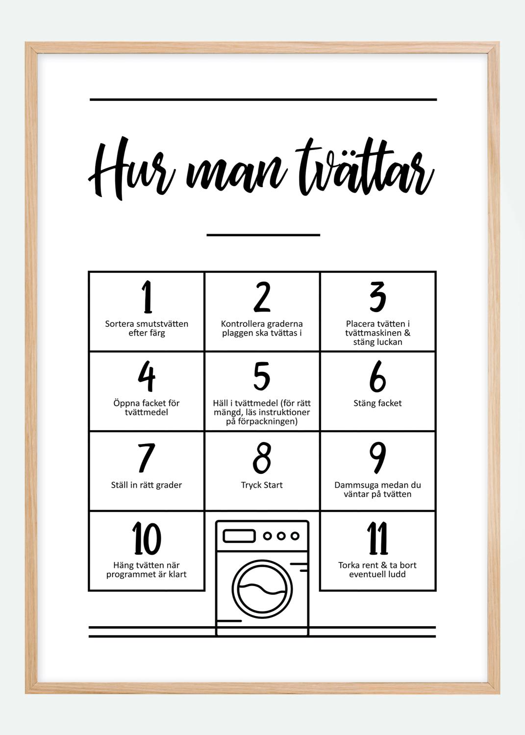 Product Image for Como lavar os cartazes (70x100 cm)