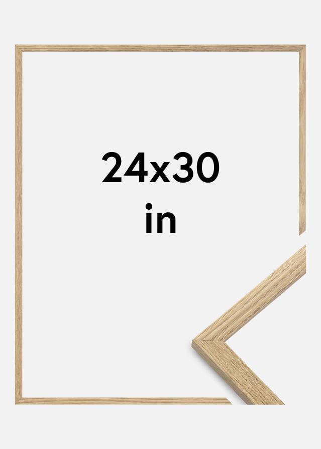 Moldura Trendy Vidro Acrílico Carvalho 24x30 inches (60,96x76,2 cm)
