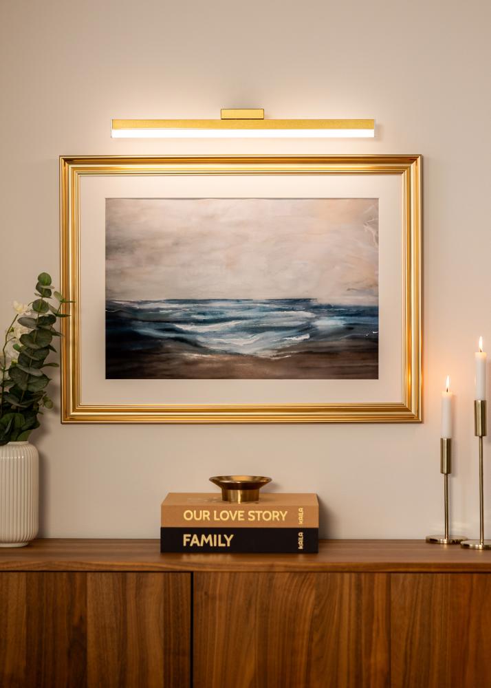 KAILA Glimmer Iluminação de Quadros a Pilhas 55 cm - Dourado