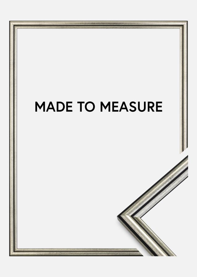 Moldura Horndal Prateado - Tamanho personalizável