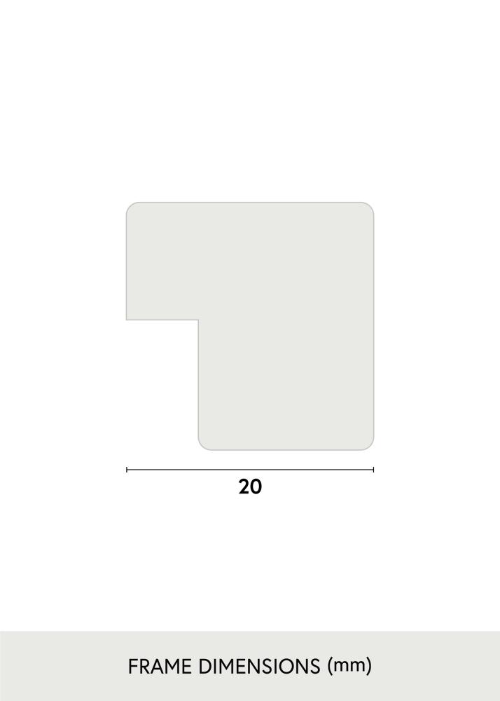 Espelho Solid Oak 48x133 cm