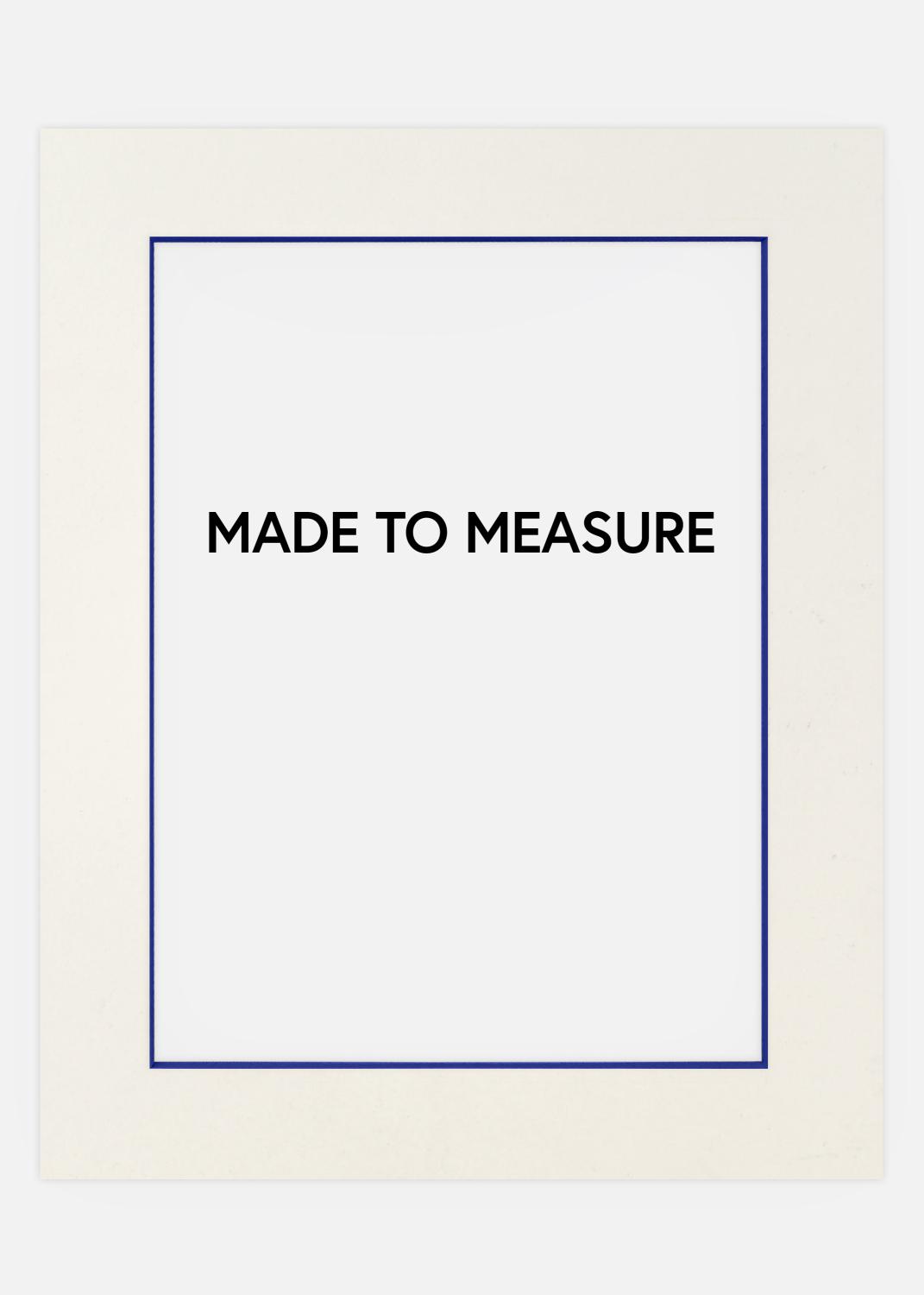 Product Image for Passe-partout Branco (Roxo bordo interior) - Por medida