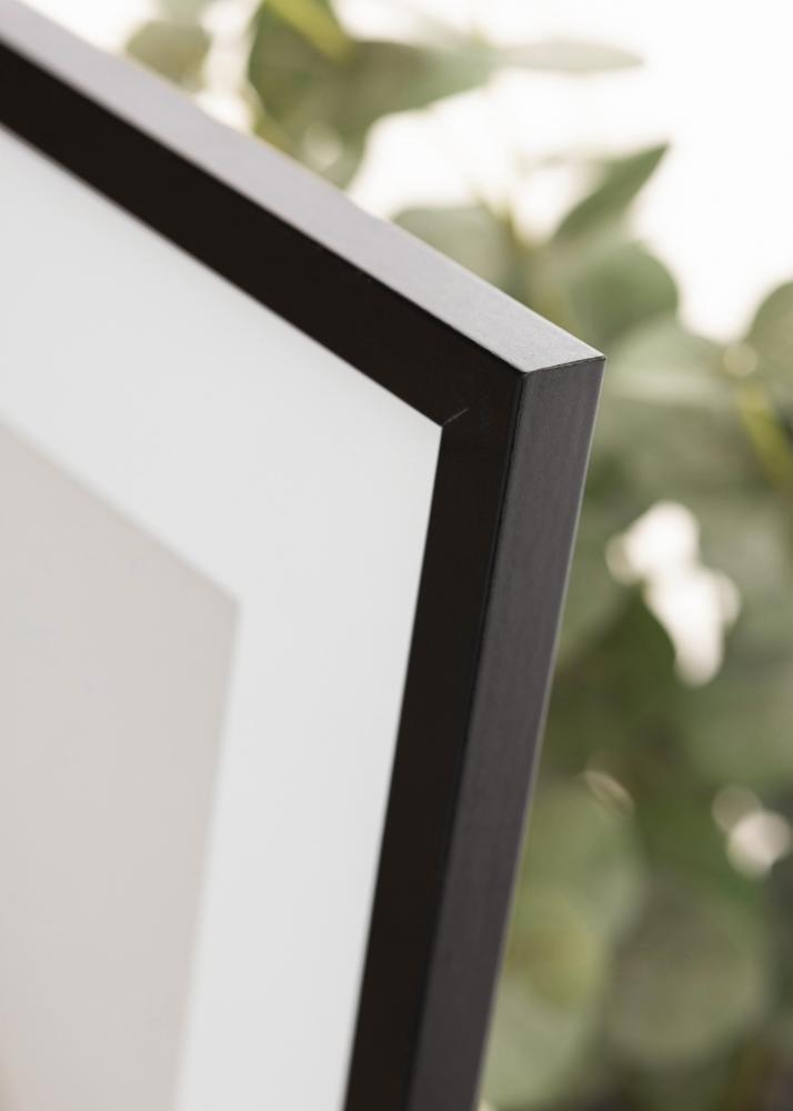 Moldura Trendy Vidro Acrílico Preto 35x35 cm