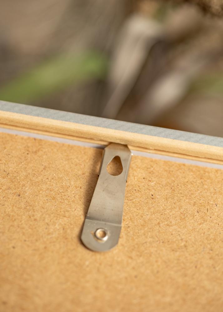 Moldura Ares Vidro acrílico Prateado 30x45 cm