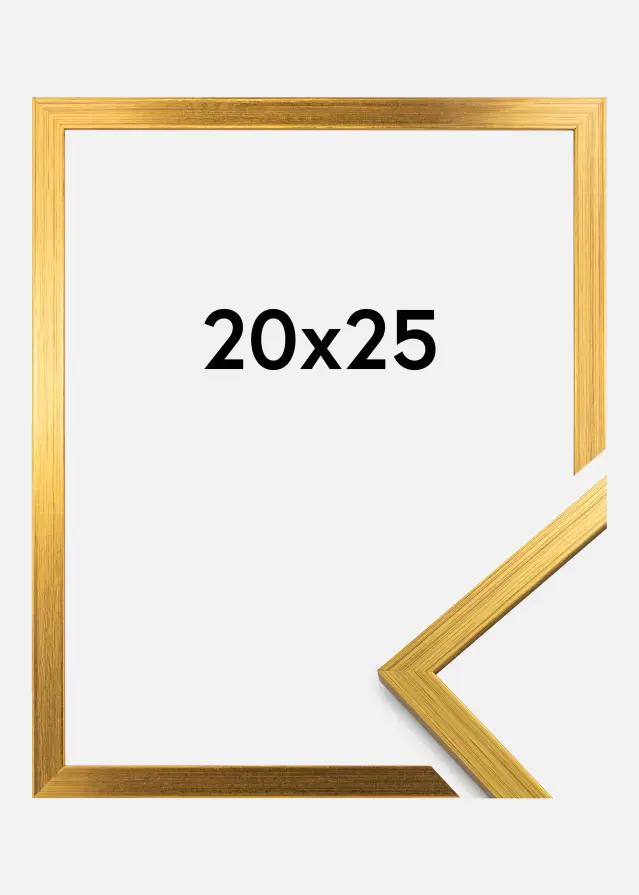 Moldura Edsbyn Dourado 20x25 cm