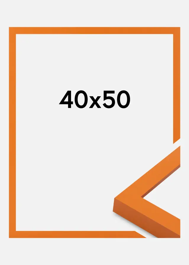 Moldura Selection Vidro acrílico Orange 40x50 cm