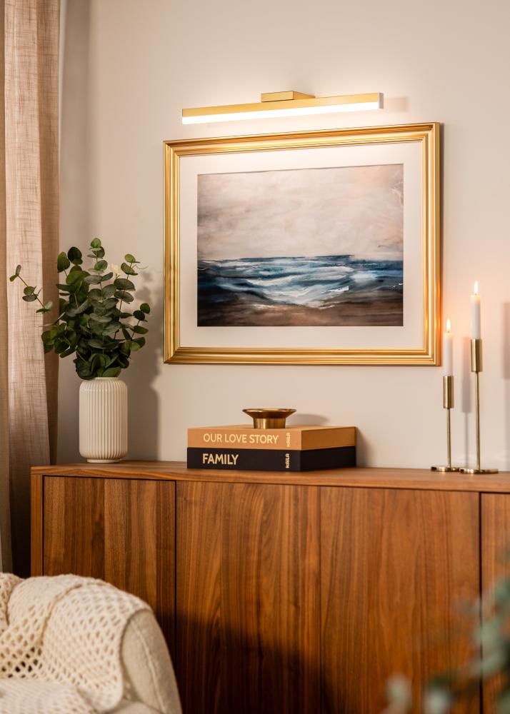 KAILA Glimmer Iluminação de Quadros a Pilhas 55 cm - Dourado