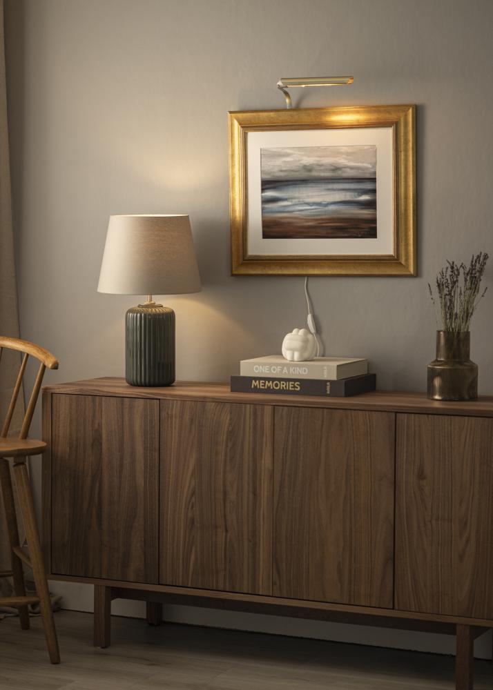 Eklunds Uno 1 iluminação para quadros 24 cm - Latão