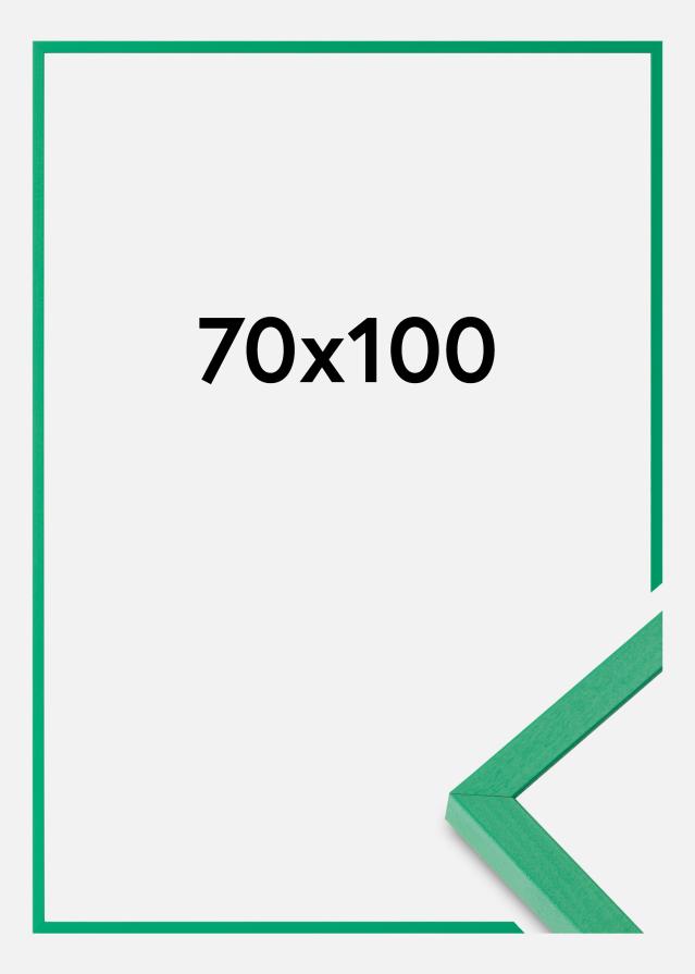 Colorful Vidro acrílico Verde 70x100 cm