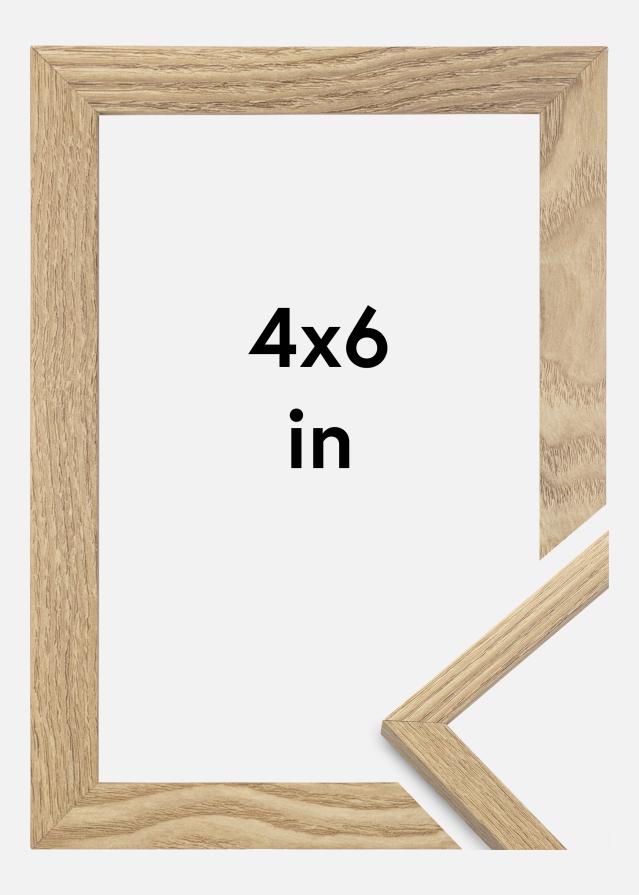 Moldura Trendy Vidro Acrílico Carvalho 4x6 inches (10,2x15,2 cm)