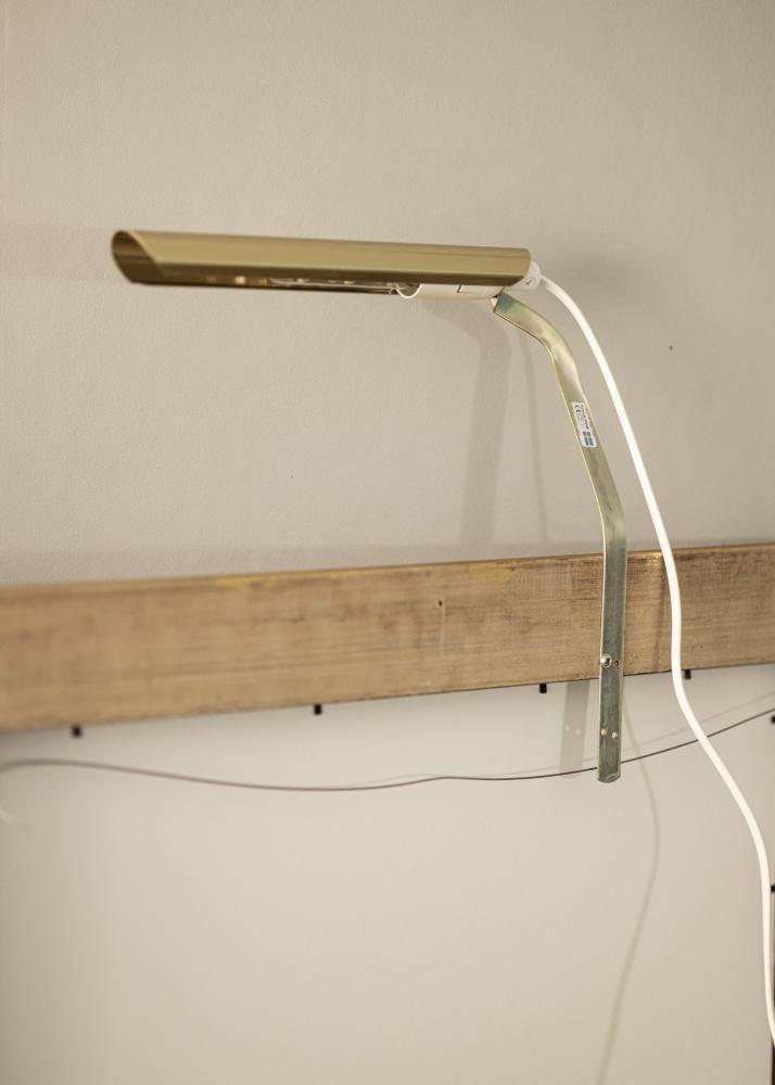 Eklunds Uno 1 iluminação para quadros 24 cm - Latão