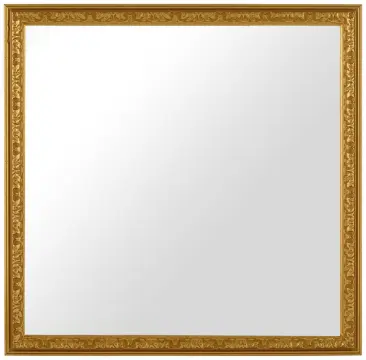 Espelho Nostalgia Dourado 45x45 cm