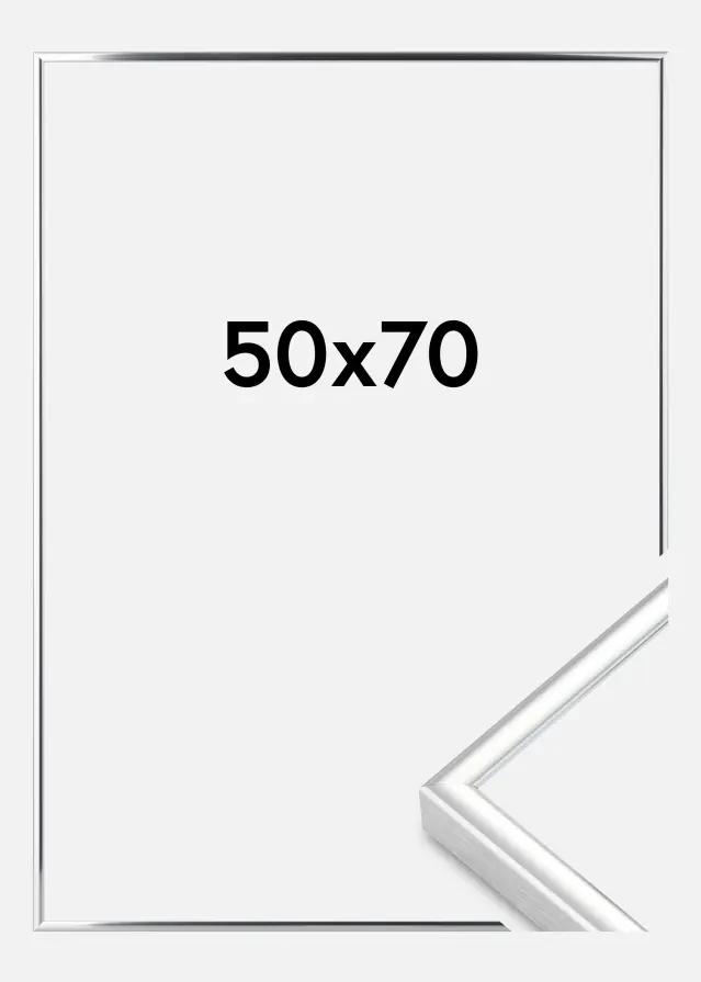 Moldura Nielsen Premium Classic Prateado 50x70 cm