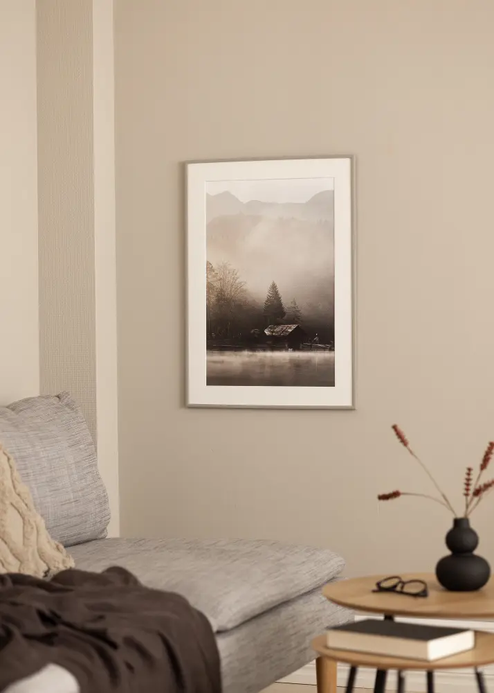 Moldura New Lifestyle Vidro acrílico Earth Grey 42x59,4 cm (A2)